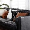 Handmade Leather 2 Butterfly Chair, 2 Butterfly Stool & 2 Cushions - Image 4