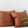 Handmade Leather 2 Butterfly Chair, 2 Butterfly Stool & 2 Cushions - Image 5