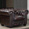 Chesterfild Leather Sofa - Image 2
