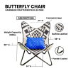 Hand crafted butterfly chair - Image 3