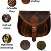 CraftShades - 7*9 inch buffalo Leather Sling Bag For Girls and Boys | 100% Genuine Leather - Image 3