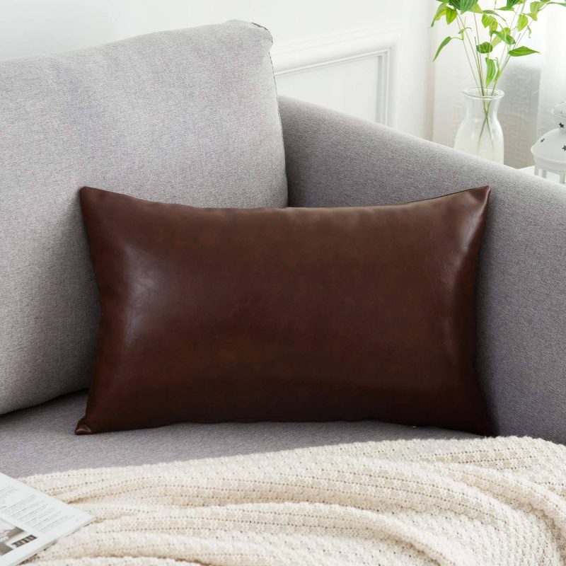 100% Leather sofa Cushion cover - Image 2