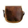 CraftShades - 7*9 inch buffalo Leather Sling Bag For Girls and Boys | 100% Genuine Leather - Image 5
