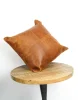 100% buffalo Leather sofa  Cushion cover