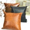 100% buffalo Leather sofa  Cushion cover - Image 4