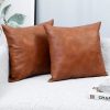 16*16 leather sofa  Cushion cover - Image 2