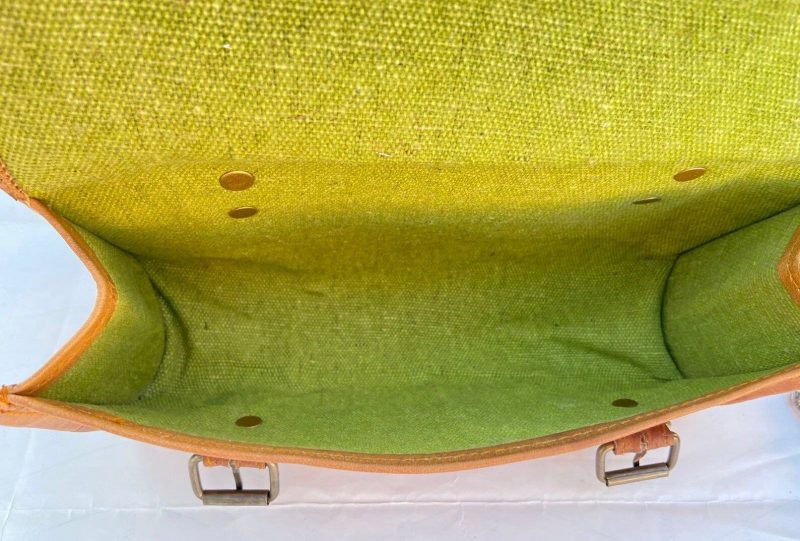 Craftshades Leather Handmade combo Saddle Bag Motorcycle Luggage Pannier bag - Image 10