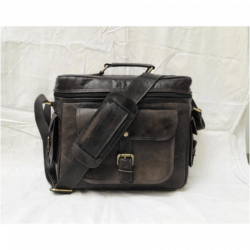 Craftshades Leather Camera Bag black - Image 3