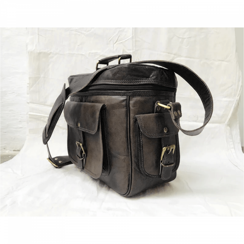 Craftshades Leather Camera Bag black - Image 4