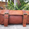 Craftshades Leather Handmade combo Saddle Bag Motorcycle Luggage Pannier bag - Image 5