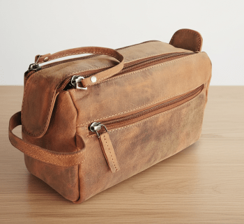 Mens Toiletry Bag, Kit, Custom Wedding Gift, Leather Travel Case, Leather Toiletry Bag, Monogram Dopp Kit, Gifts for Husband