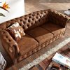 Craftshades Vintage Chesterfield 3 Seater Sofa - Image 4