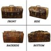 Urban Dezire Leather Duffel Travel Gym Overnight Weekend Leather Bag Sports Cabin - Image 2