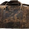Craftshades Large 28 inch duffel bags for men leather travel bag - Image 2