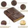 Craftshades Leather Backpack for Men/Women Brown Leather Multipurpose Laptop Backpack (18 inch) - Image 3