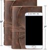 Craftshades Leather Backpack for Men/Women Brown Leather Multipurpose Laptop Backpack (18 inch) - Image 4
