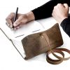 Craftshades Handmade Leather Journal/Writing Notebook Diary/Bound Daily Notepad For Men & Women - Image 3