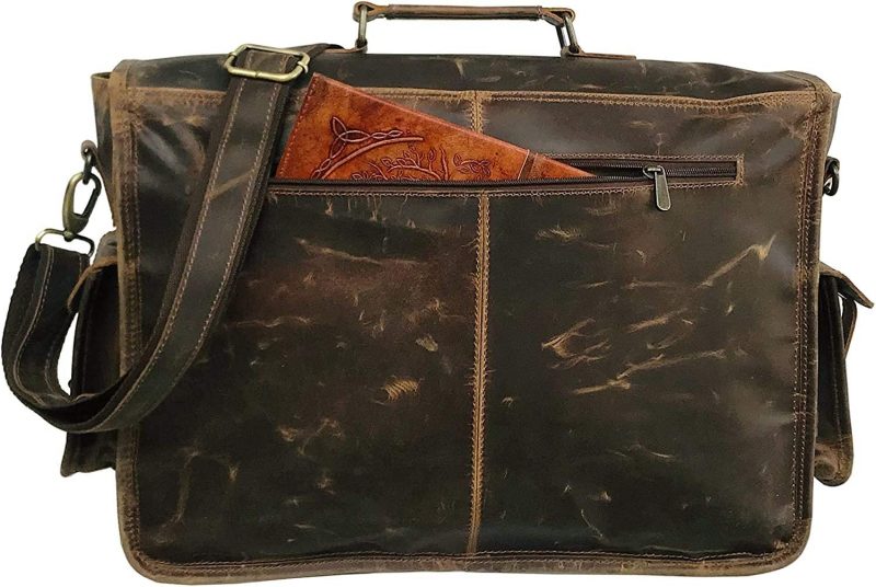 Craftshades Large Duffel Luggage leather Travel Bag Duffel bag - Image 2