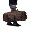 Craftshades Large 28 inch duffel bags for men leather travel bag - Image 3