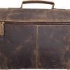 CraftShades 16 Inch Buffalo Leather Briefcase Laptop Messenger Bag Office Briefcase College Bag for Men and Women - Image 2