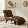 Craftshades Colonial Brown Chesterfield lounge