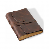 Craftshades Leather Backpack for Men/Women Brown Leather Multipurpose Laptop Backpack (18 inch)