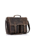 CraftShades 16 Inch Buffalo Leather Briefcase Laptop Messenger Bag Office Briefcase College Bag for Men and Women