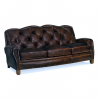 3 seater chesterfield leather sofa