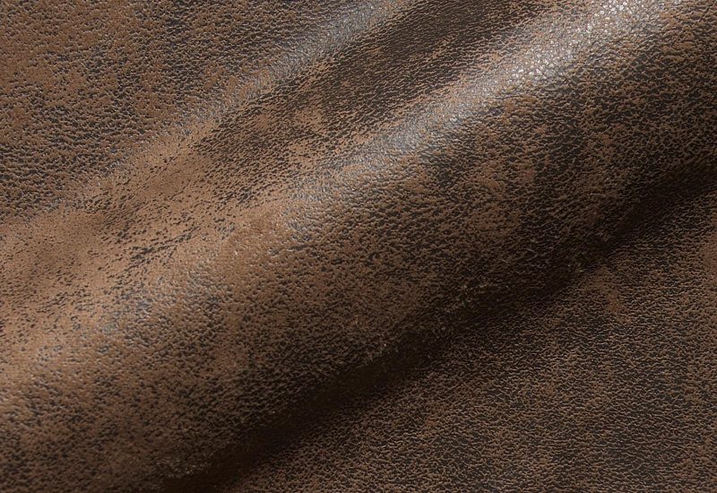 Craftshades Vintage Brown Buff Leather Ottoman - Image 2
