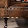 Craftshades Vintage Brown Chesterfield Lounge - Image 4