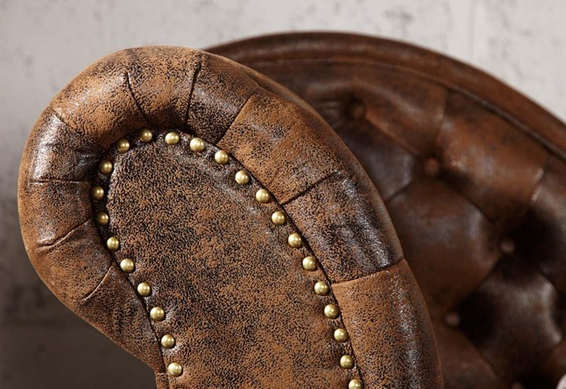 Craftshades Vintage Brown Chesterfield Lounge - Image 2