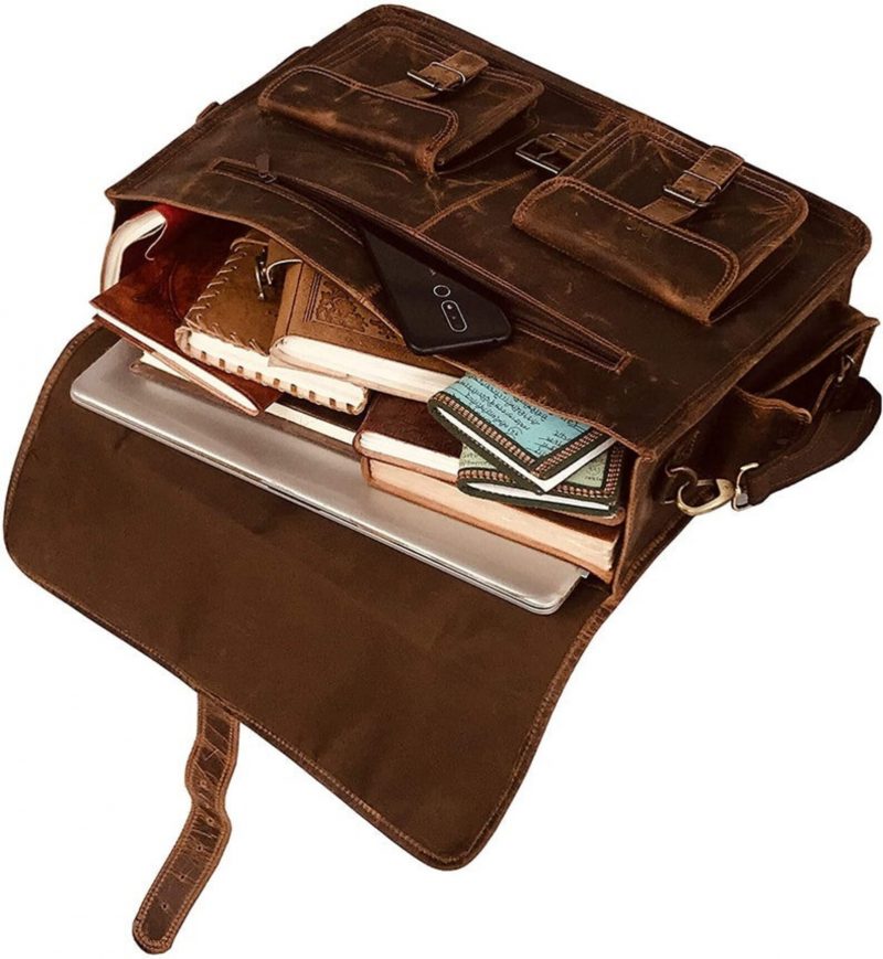 Craftshades Large Duffel Luggage leather Travel Bag Duffel bag - Image 4