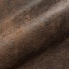 Craftshades Vintage Chesterfield Brown Ottoman Right - Image 4