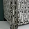 Antique Look Bone Inlay Buffet Table in Black Color - Image 6