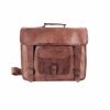 Craftshades – Single Pocket Handcrafted laptop bag and leather diary free