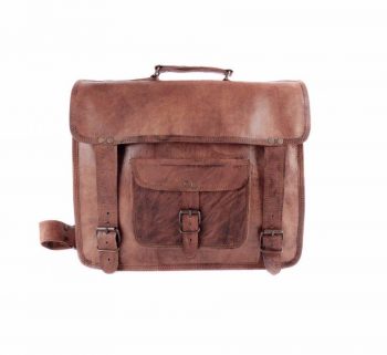 Craftshades – Single Pocket Handcrafted laptop bag and leather diary free