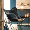 Butterfly chair black cover Buffalo leather - Image 2