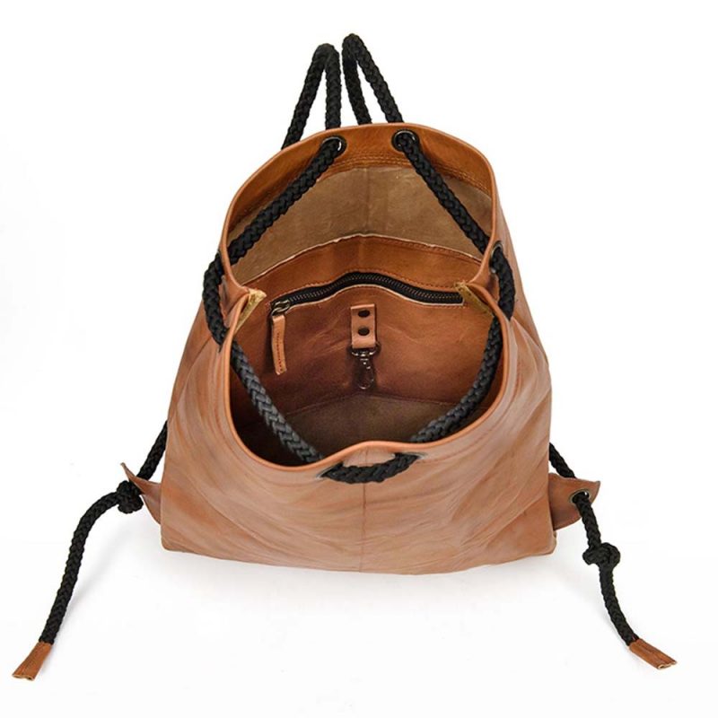 Craftshades –Leather 13*18 inch Gym Bag | 100% Genuine Leather - Image 3