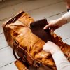 CraftShades 24 Inch leather bag Metal rivets for bottom reinforcement - Image 4