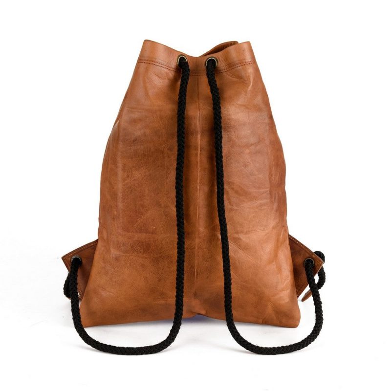 Craftshades –Leather 13*18 inch Gym Bag | 100% Genuine Leather - Image 5