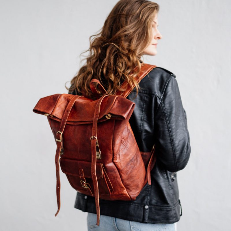 Craftshades –leather bags Spacious main compartments | 100% Genuine Leather - Image 4