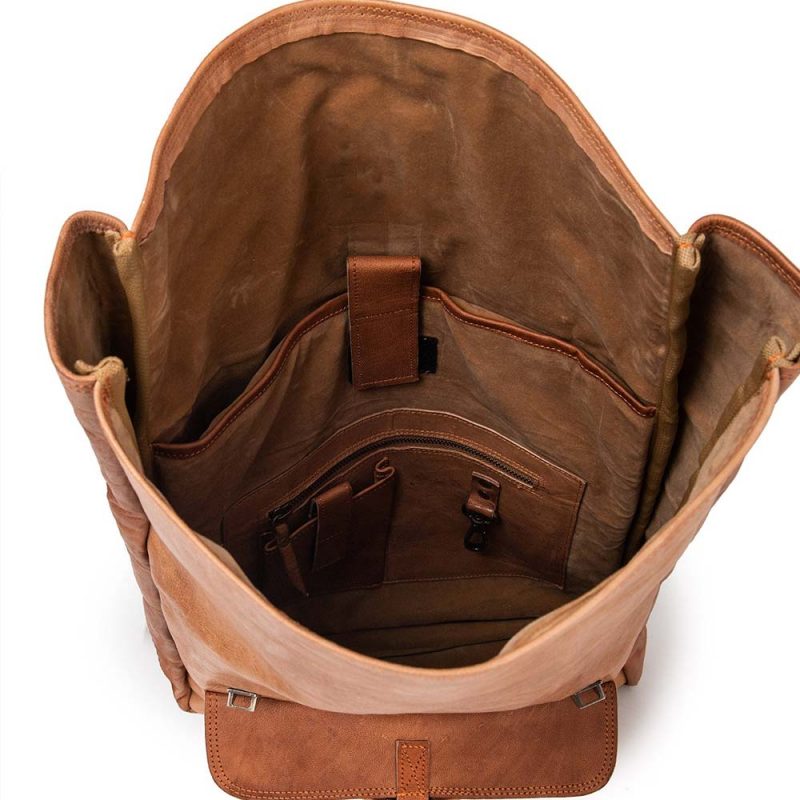 Craftshades –leather bags Spacious main compartments | 100% Genuine Leather - Image 8