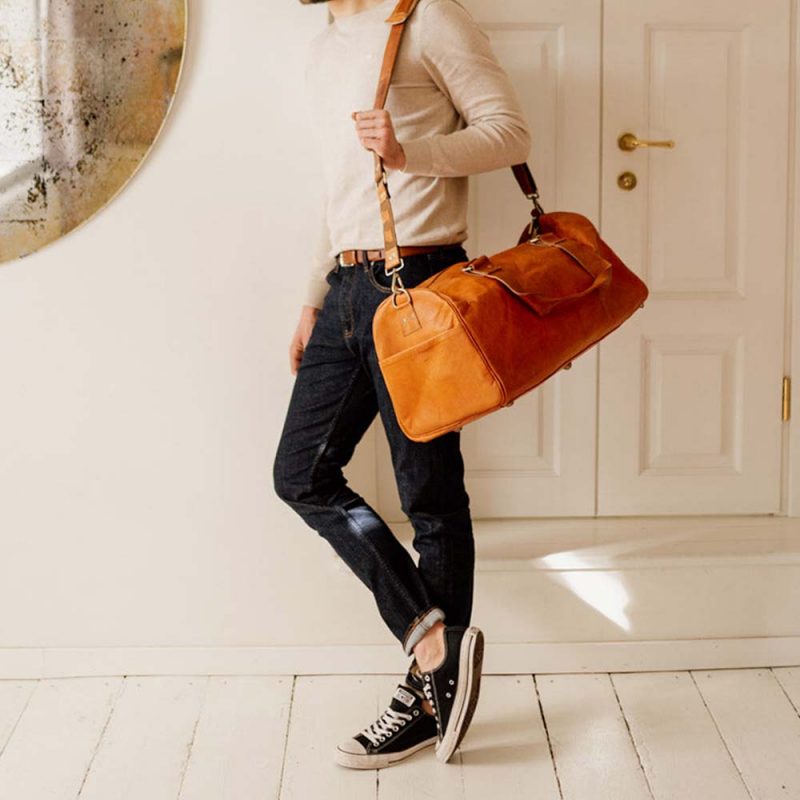 CraftShades leather duffle bag - Image 9