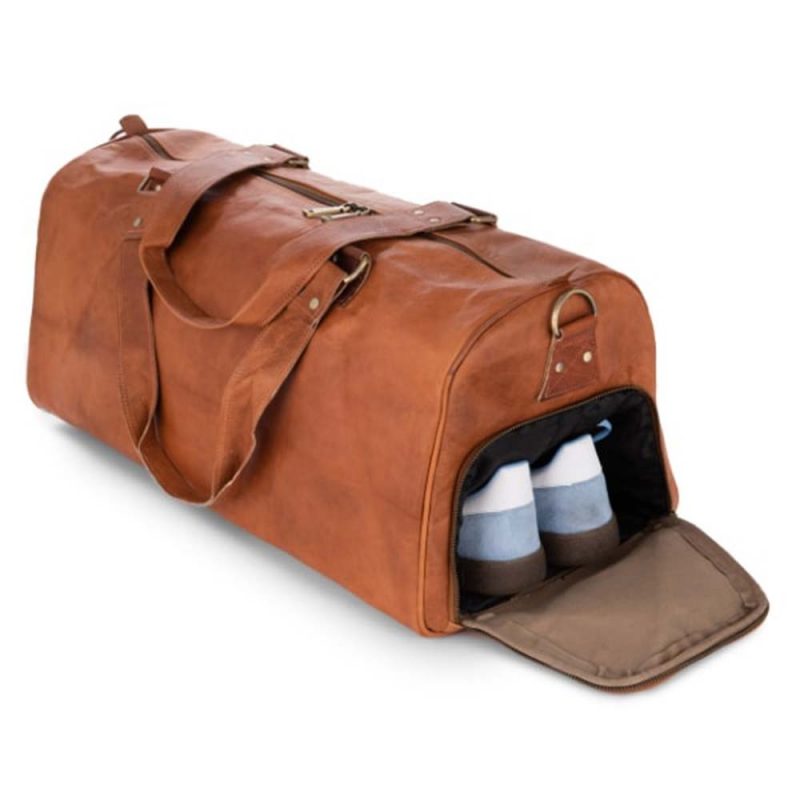 CraftShades leather duffle bag - Image 2
