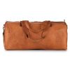 CraftShades leather duffle bag
