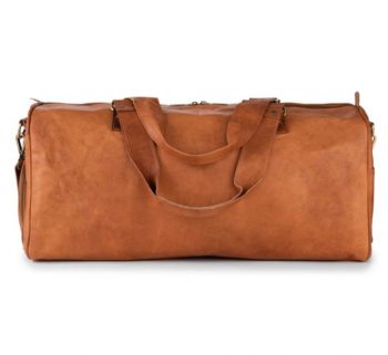 CraftShades leather duffle bag