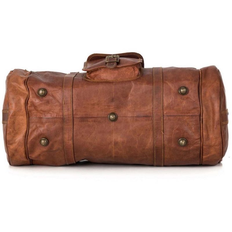 CraftShades 22 Inch leather duffle bag - Image 5