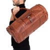 CraftShades 22 Inch leather duffle bag - Image 6