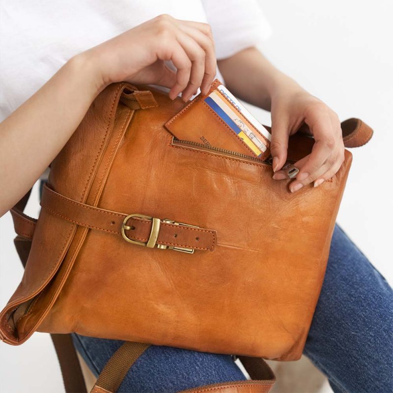 Craftshades –Leather 12*16 inch Pen Bag | 100% Genuine Leather - Image 6