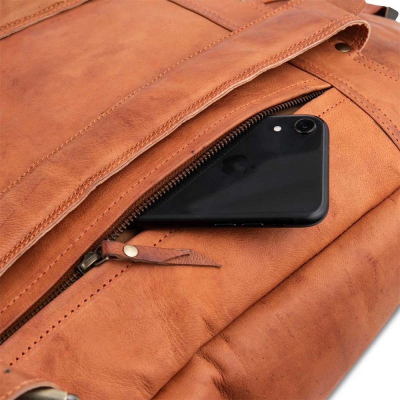 CraftShades Vintage leather fastener 13*18 Inch with metal snap buckle - Image 8